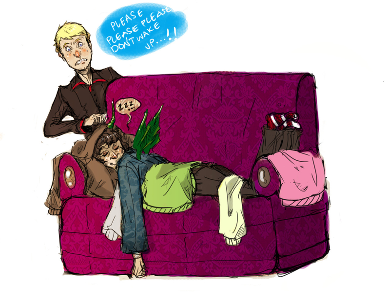 Illustration for article titled Behold the Smauglock: Half Sherlock, half Smaug, 100% Benedict Cumberbatch!
